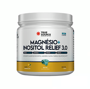 MAGNESIO INOSITOL REFIL 3.0 TRUE SOURCE SABOR MARACUJA