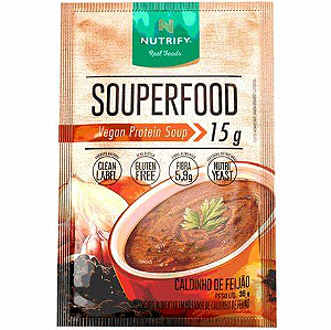 SOUPERFOOD 35G NUTRIFY SABOR CALDINHO DE FEIJAO