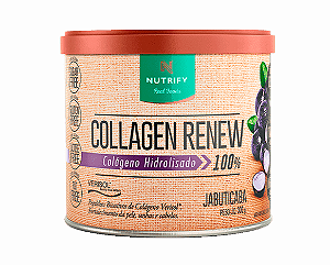 COLLAGEN RENEW 100% NUTRIFY POTE300G SABOR JABUTICABA
