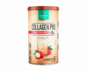 COLLAGEN PRO NUTRIFY POTE 450G SABOR CHA BRANCO COM LICHIA