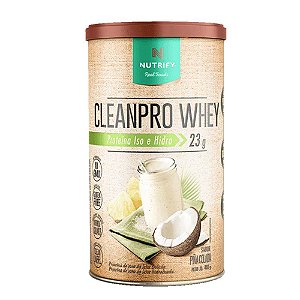 CLEANPRO WHEY NUTRIFY 450G SABOR PINA COLADA