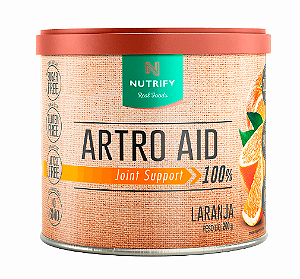 ARTRO AID 100% NUTRIFY POTE 200G SABOR LARANJA