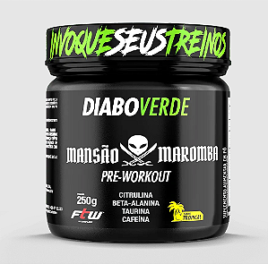 DIABO VERDE #PRE-WORKOUT MANSÃO MAROMBA - TROPICAL - 250G
