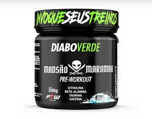 DIABO VERDE #PRE-WORKOUT 300g  SABOR BLACK ICE