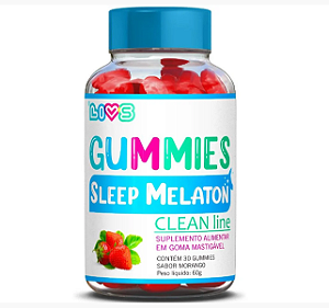 SLEEP MELATON LIVS 30 GOMAS SABOR MORANGO