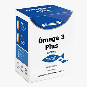 OMEGA 3 PLUS VITAMINLIFE 60CAPS