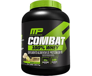 COMBAT 100% WHEY MUSCLE PHARM POTE 1,814KG SABOR BAUNILHA