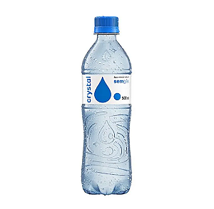 AGUA MINERAL CRISTAL SEM GAS GARRAFA 500ML