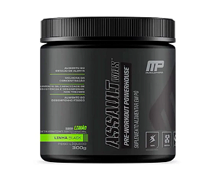 ASSAULT BLACK MUSCLEPHARM POTE 300G SABOR LIMAO