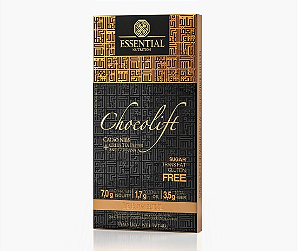 CHOCOLIFT BE POWERFUL ESSENTIAL 40G SABOR CHOCOLATE BELGA CACAU NIBS