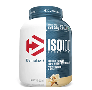 ISO 100 HYDROLYZED DYMATIZE NUTRITION POTE 2,3KG SABOR VANILLA