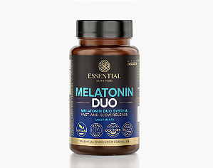 MELATONIN DUO ESSENTIAL 120CAPS SABOR MENTA