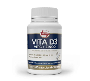 VITA D3 VIT.C + ZINCO VITAFOR 60CAPS