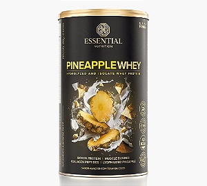 PINEAPPLE WHEY ESSENTIAL POTE 450G SABOR ABACAXI COM AGUA DE COCO