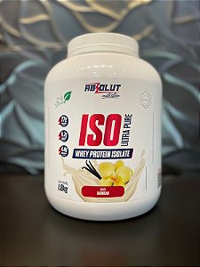 ISO ULTRA PURE ABSOLUT POTE 1,8KG SABOR BAUNILHA