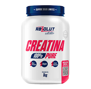 CREATINA 100% PURE ABSOLUT NUTRITION POTE 1KG