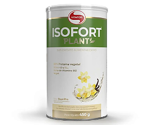 ISOFORT PLANT POTE 450G VITAFOR SABOR BAUNILHA