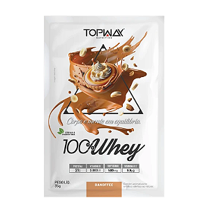 DOSE 100% WHEY TOPWAY SACHE 35G SABOR BANOFFEE