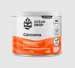 CURCUMA  500 MG OCEAN DROP 60 CAPSULAS