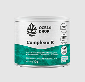 COMPLEXO B 500 MG OCEAN DROP 60 CAPSULAS