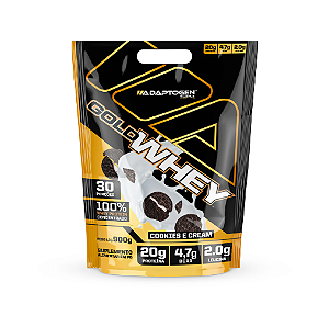 GOLD WHEY ADAPTOGEN REFIL 900G SABOR COOKIES
