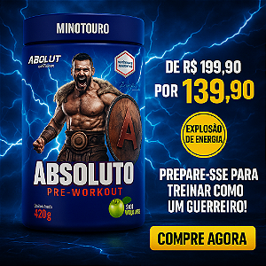 ABSOLUTO PRE WORKOUT - ABSOLUT POTE 420G SABOR MACA VERDE