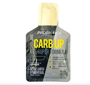 CARB UP GEL SUPER FORMULA PROBIOTICA 30G SABOR BAUNILHA