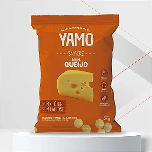 SNACK YAMO SALGADINHO SAUDAVEL 25G SABOR QUEIJO