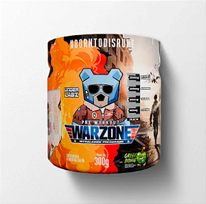 PRE WORKOUT WARZONE UNDER LABZ 300G SABOR PURPLE GREEN BOMB