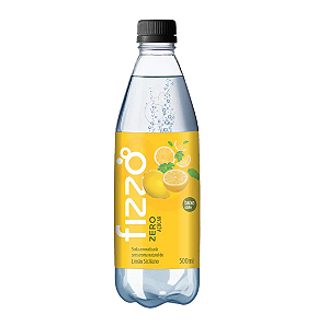 AGUA SABORIZADA FIZZO 500ML SABOR FRUTAS LIMAO SICILIANO