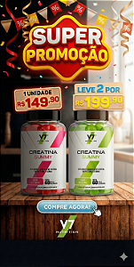 Creatina Monohidratada em Gomas V7 Nutrition – 60 Gummies | 3g por Dose