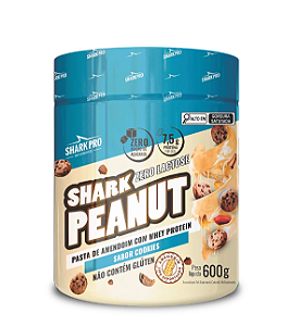 Pasta de Amendoim Gourmet com Whey Shark Peanut 600g – (Zero Lactose)