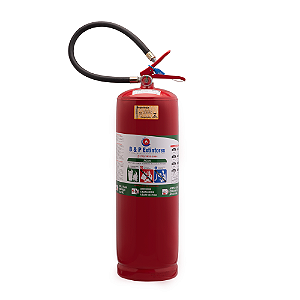 Extintor de Água Pressurizada 10 Lt.+Sinalização+Suporte de Parede
