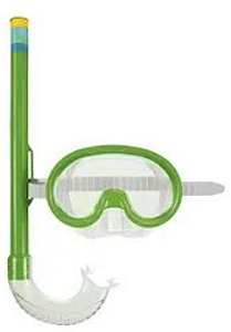 Máscara de Mergulho e Snorkel Infantil