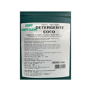 DETERGENTE COCO 5 LITROS