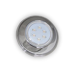 HIPER LED 9W INOX RGB - APARELHO DE ILUMINACAO A LED CONTENDO TECNICA DIGITAL