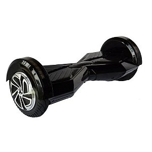 Hoverboard Skate Elétrico Smart Balance Wheel com Bluetooth 8 polegadas - Preto