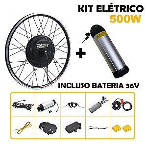 Kit Bike Elétrica 500w Aro 29 Com Bateria De Lítio Completo