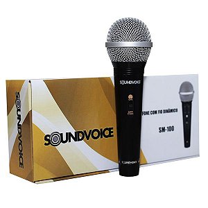 Microfone Com Fio SoundVoice SM100