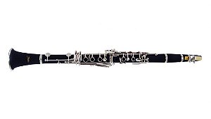 Clarinete Shelter Bb 17 Chaves Com Estojo