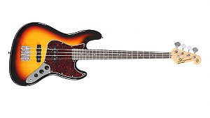 Contrabaixo Jazz Bass SX BD1 4 Cordas Sunburst Passivo Com Bag