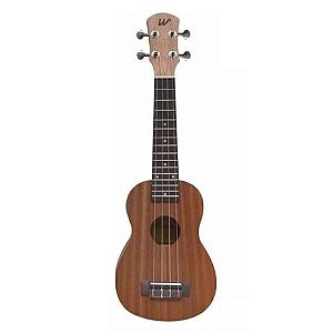 UKULELE SOPRANO 21 SAPELE LAMINADO S/ CAPA WINNER