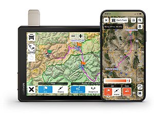 GPS Garmin Tread XL Edição Overland 8" - Gerenciamento de navegação por satélites Inreach todo o Terreno América do Sul 2024 - Lançamento