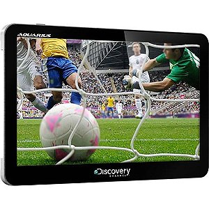 Gps Aquarius Discovery Channel 7.0 - Tv Digital com transmissor FM e iGO Primo Start Brasil 2024 - Envio imediato!