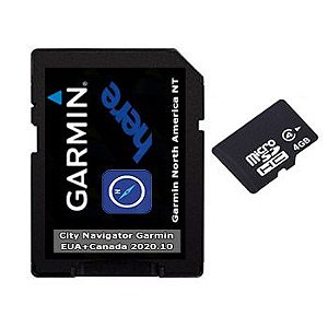 Cartão de Atualização City Navigator® Garmin América do Norte NT 2024.10 (incluso Canada)