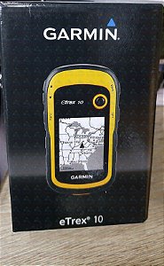 GPS Portátil eTrex 10 Garmin à Prova D'Água e com Bússola - Qualidade Open BOX