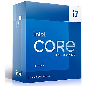 Processador Intel Core i7-13700K, 13ª Geração, 5.4GHz Max Turbo, Cache 30MB, 16 Núcleos, LGA 1700, Vídeo Integrado - BX8071513700K