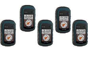 Kit  de 5 aparelhos GPS Portátil Robusto Garmin eTrex 22X+Topo América do Sul - preço preferencial para empresas