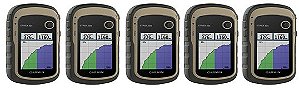 Kit de 5 aparelhos GPS Portátil Robusto Garmin eTrex 32X - preço preferencial para empresas