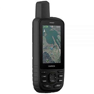 Gps Portátil Garmin Gpsmap 67 GNSS Multibanda Medição de Areas com Altimetro e Barometro com Lanterna - 16GB Anatel - Lançamento